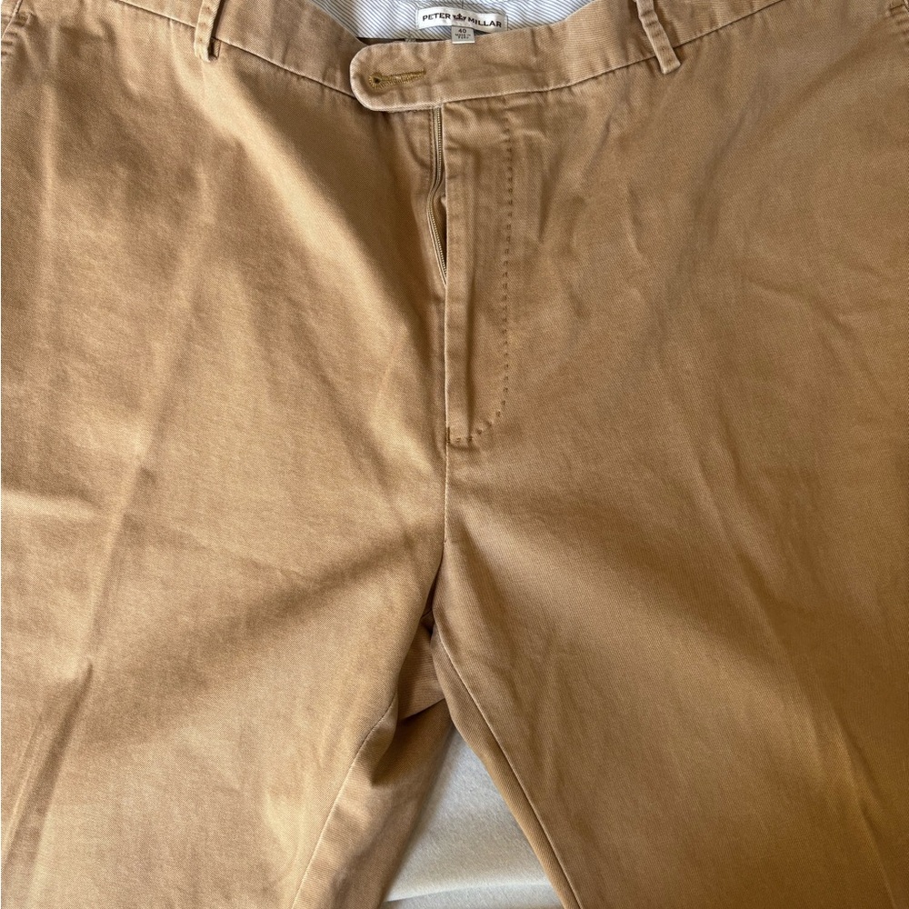 Peter Millar Men's Tan Chinos
